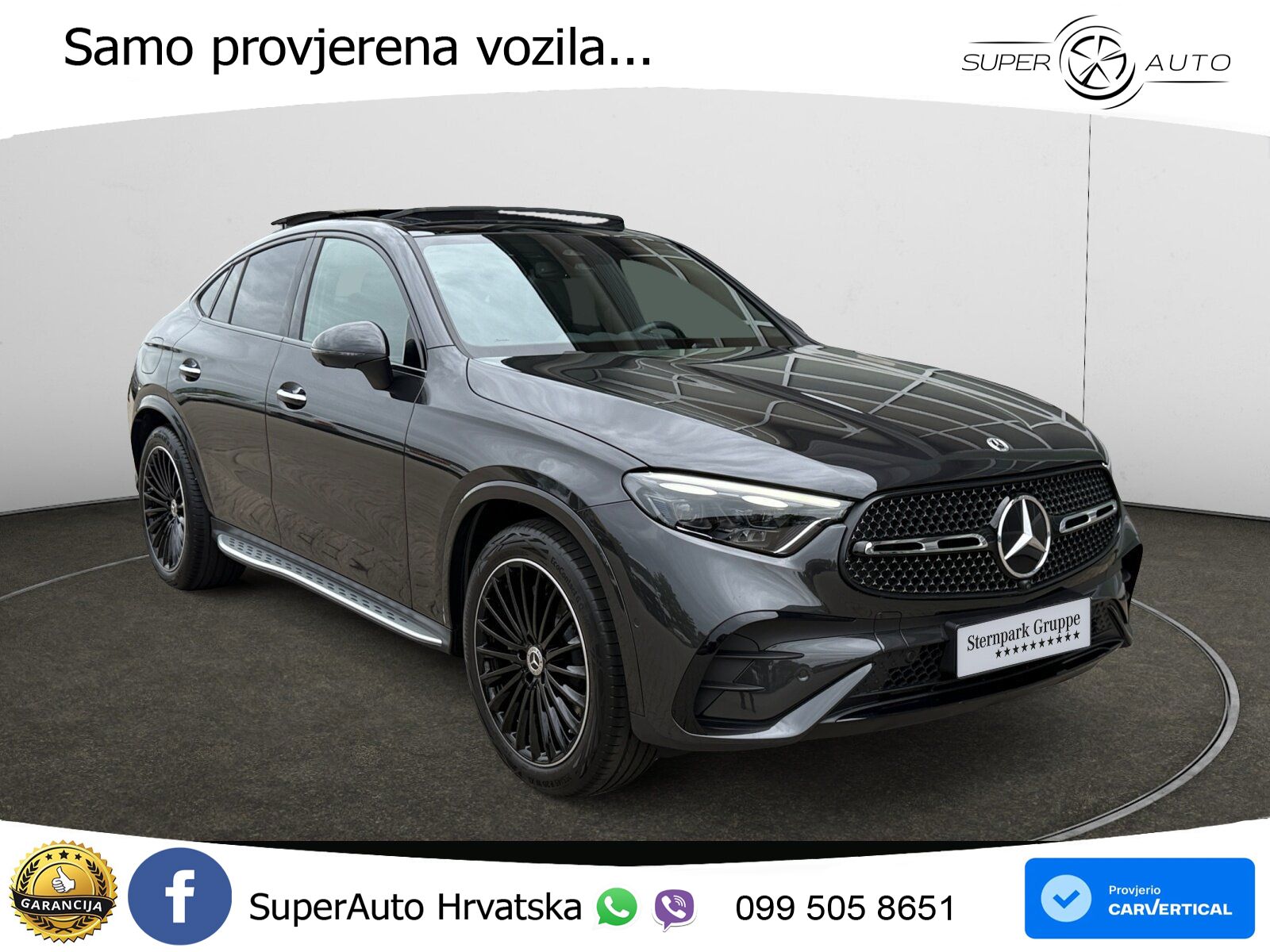 Mercedes GLC Coupe 300 (258 KS) 4MATIC 9G-TRONIC AMG ACC+GR SJED+360+PANO