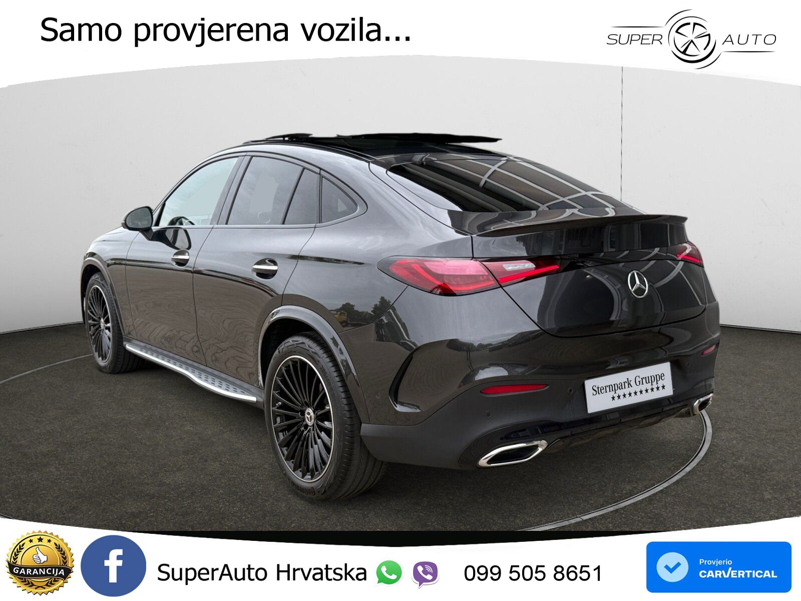 Mercedes GLC Coupe 300 (258 KS) 4MATIC 9G-TRONIC AMG ACC+GR SJED+360+PANO