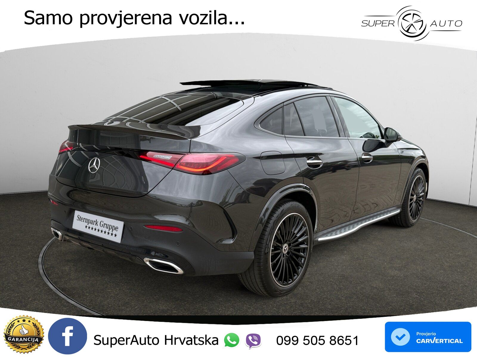 Mercedes GLC Coupe 300 (258 KS) 4MATIC 9G-TRONIC AMG ACC+GR SJED+360+PANO