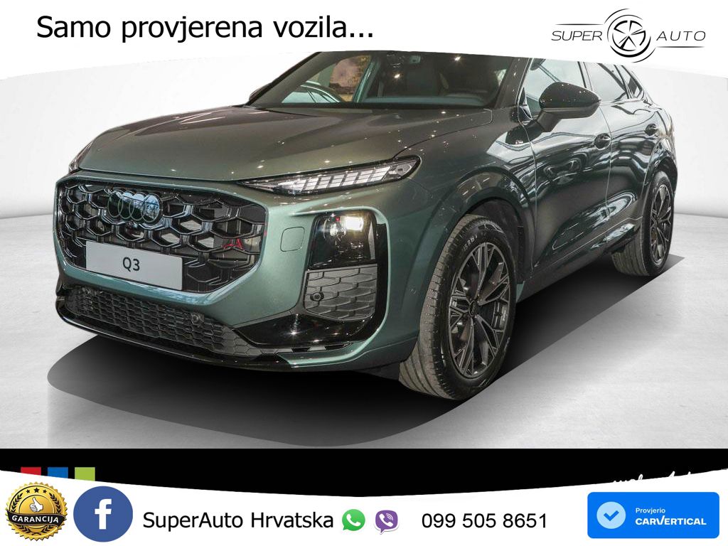Audi Q3 Sportback 2.0 TDI (150 KS) S tronic LED+GR SJED+ACC