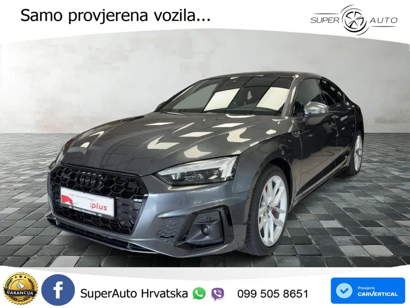 Audi A5 Sportback 40 TDI (204 KS) quattro S tronic S line MATRIX+GR SJED+KAM