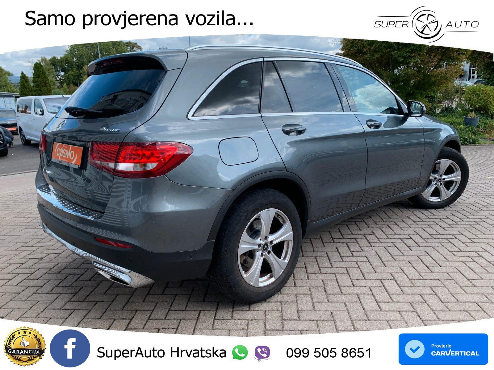 Mercedes-Benz GLC 4Matic NAVI+PARKASIST + GR. SJEDALA