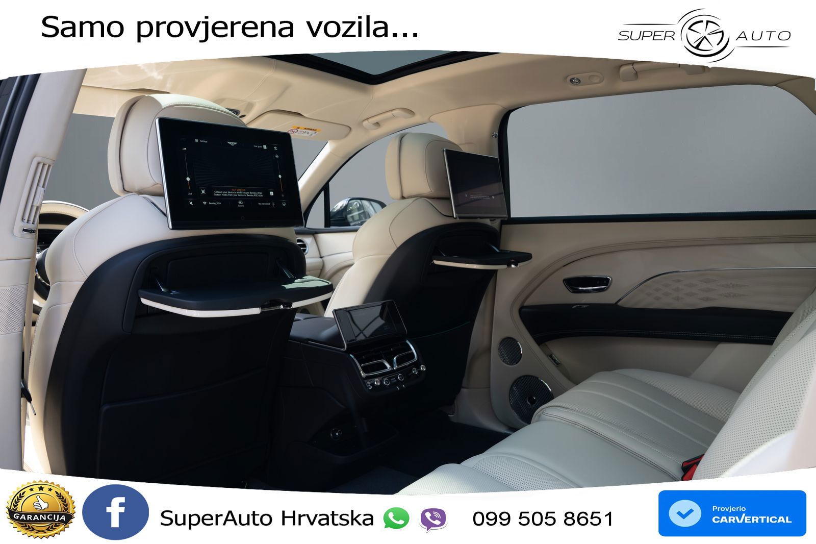 Bentley Bentayga EWB 4.0 V8 (550 KS) 4WD Automatic LED+GR SJED+ACC