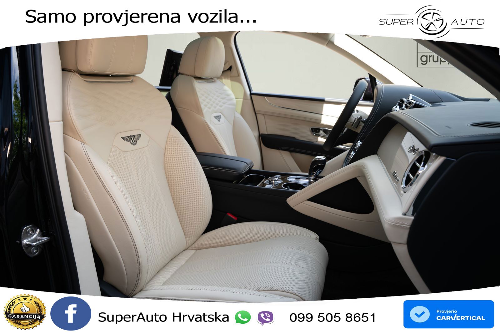 Bentley Bentayga EWB 4.0 V8 (550 KS) 4WD Automatic LED+GR SJED+ACC