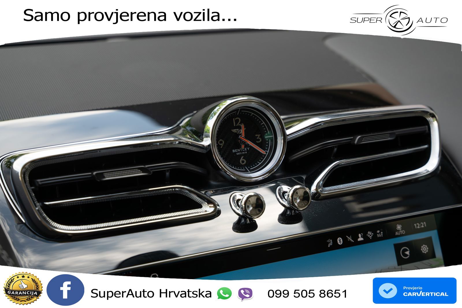 Bentley Bentayga EWB 4.0 V8 (550 KS) 4WD Automatic LED+GR SJED+ACC