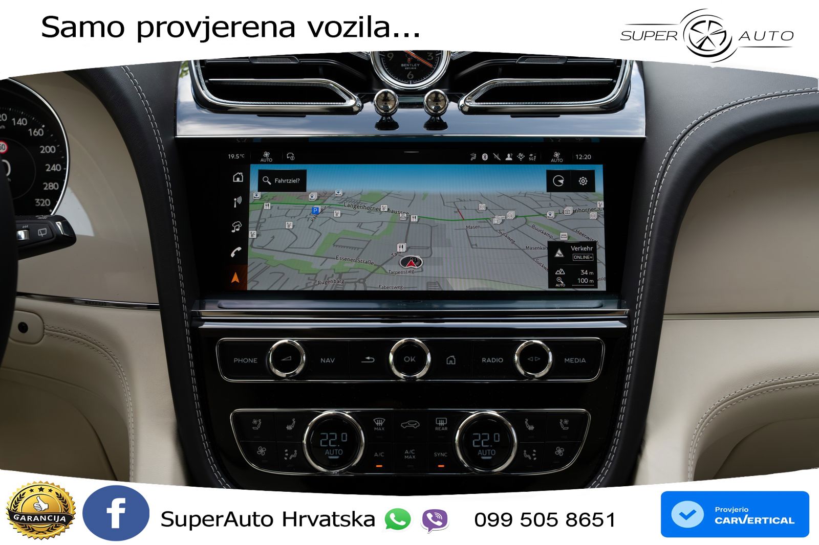 Bentley Bentayga EWB 4.0 V8 (550 KS) 4WD Automatic LED+GR SJED+ACC