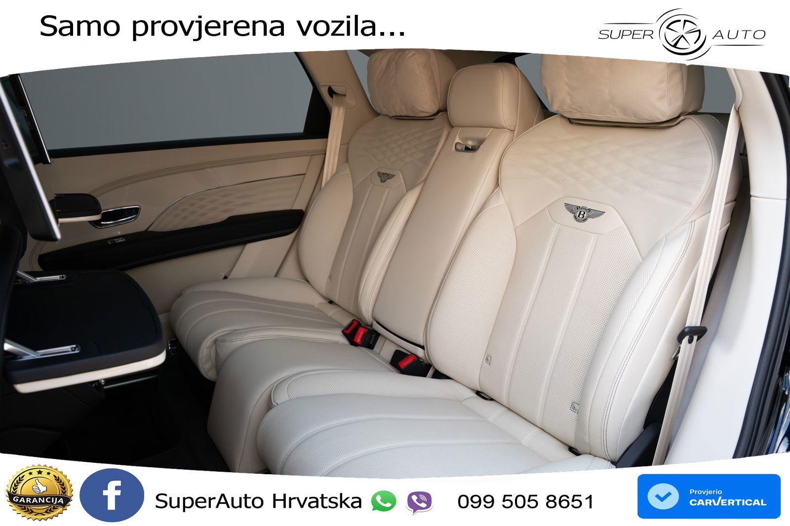 Bentley Bentayga EWB 4.0 V8 (550 KS) 4WD Automatic LED+GR SJED+ACC