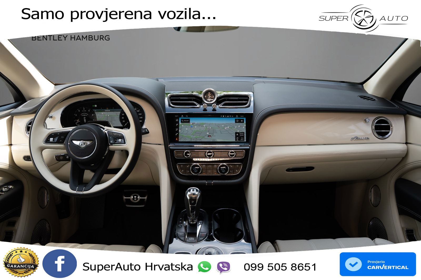 Bentley Bentayga EWB 4.0 V8 (550 KS) 4WD Automatic LED+GR SJED+ACC