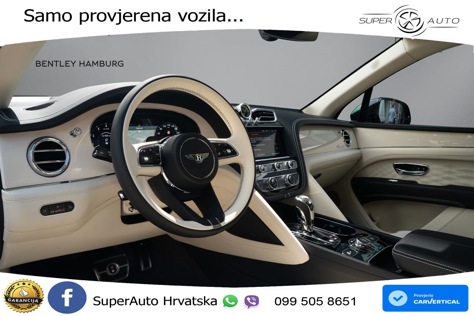 Bentley Bentayga EWB 4.0 V8 (550 KS) 4WD Automatic LED+GR SJED+ACC