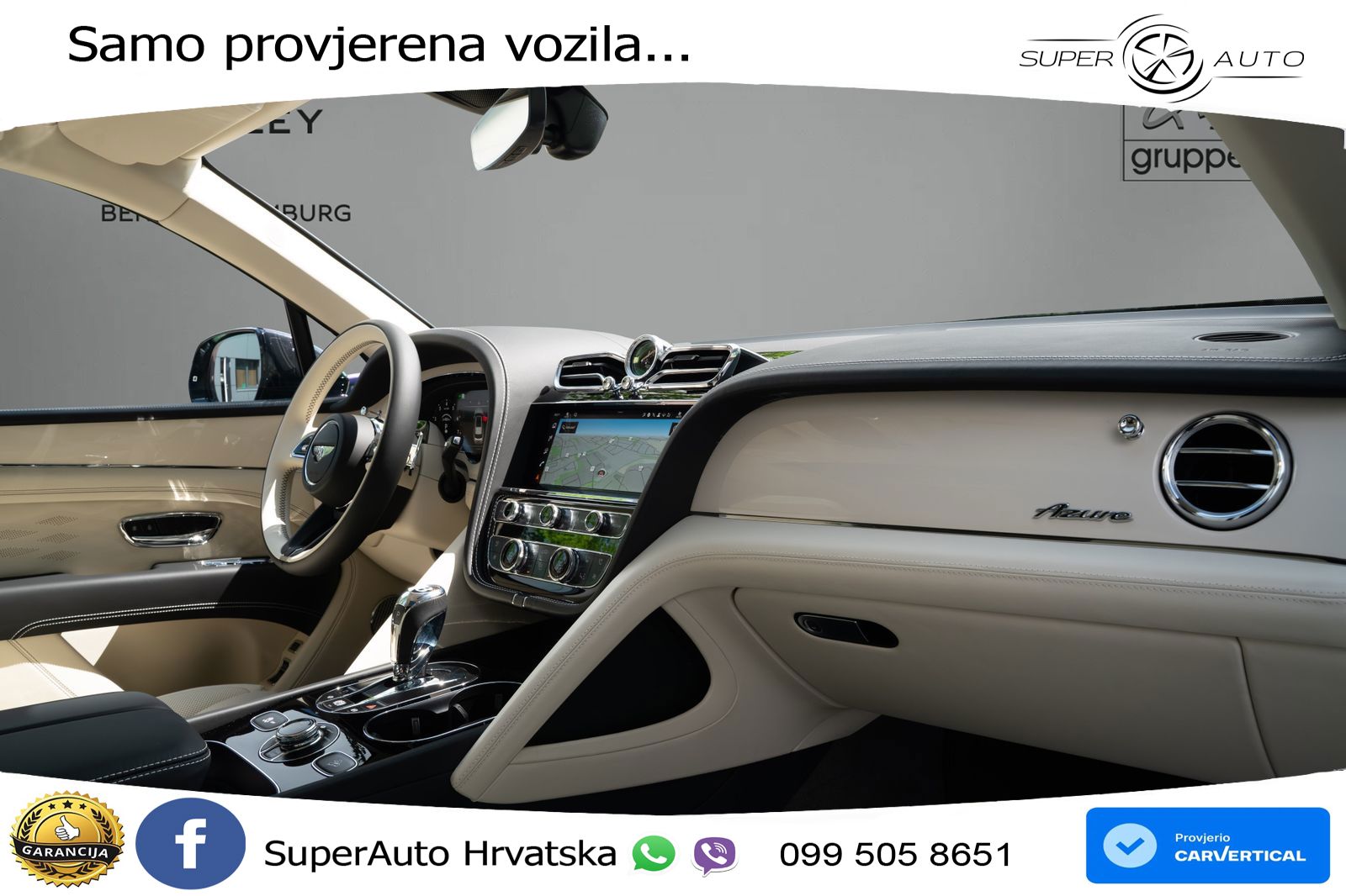 Bentley Bentayga EWB 4.0 V8 (550 KS) 4WD Automatic LED+GR SJED+ACC