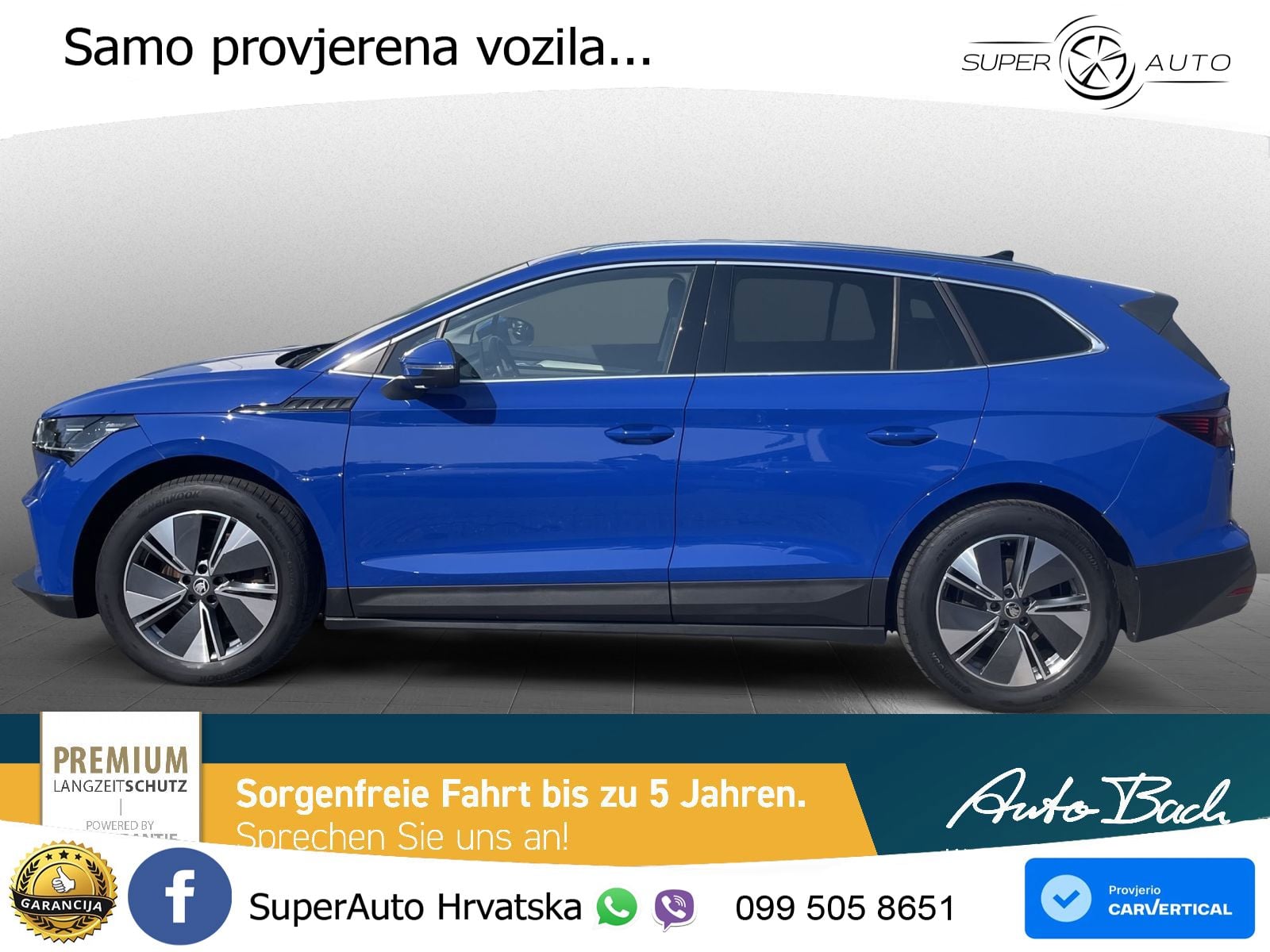 Škoda Enyaq iV 80x 82 kWh (265 KS) AWD LED+GR SJED+ACC