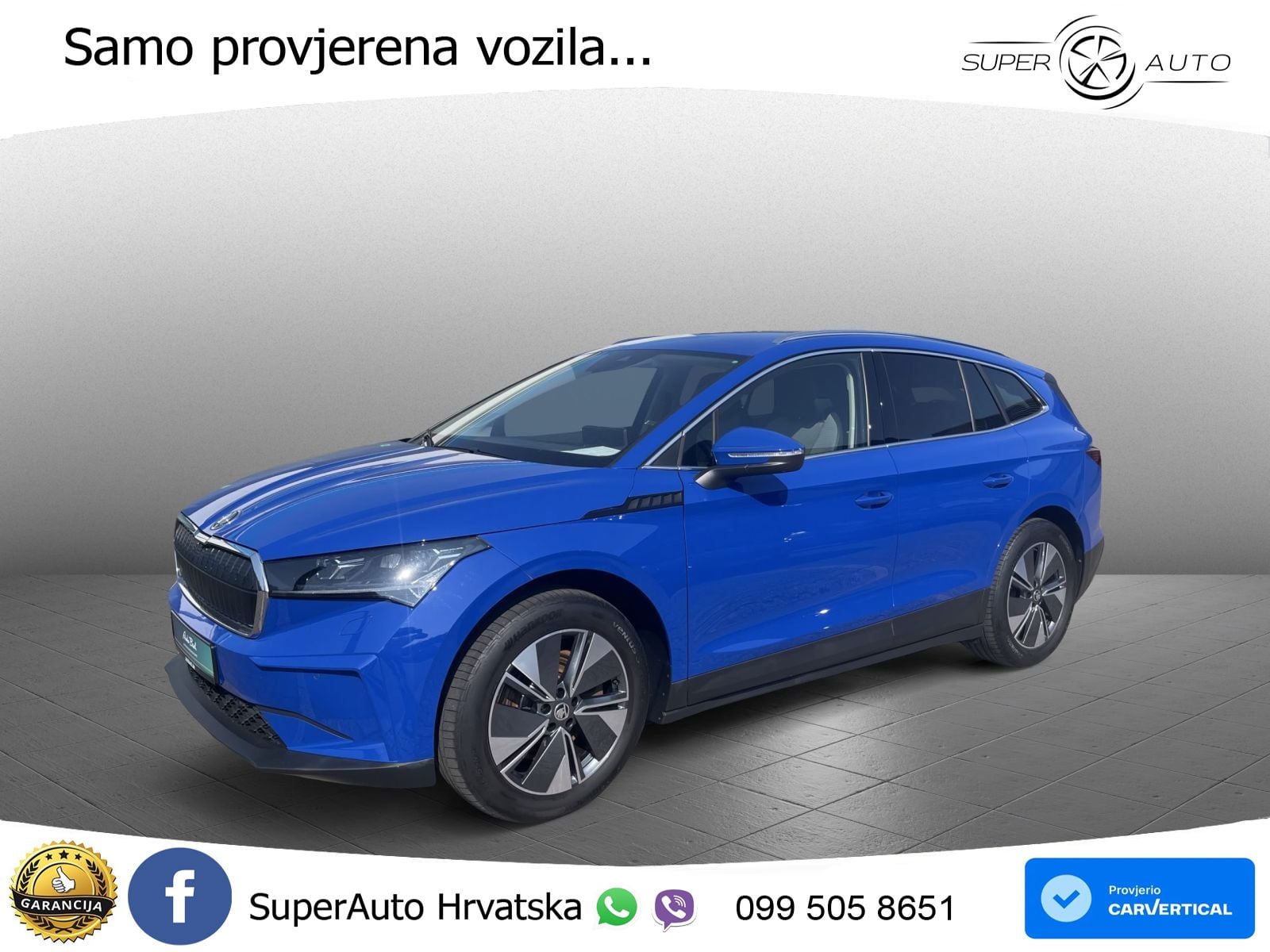 Škoda Enyaq iV 80x 82 kWh (265 KS) AWD LED+GR SJED+ACC
