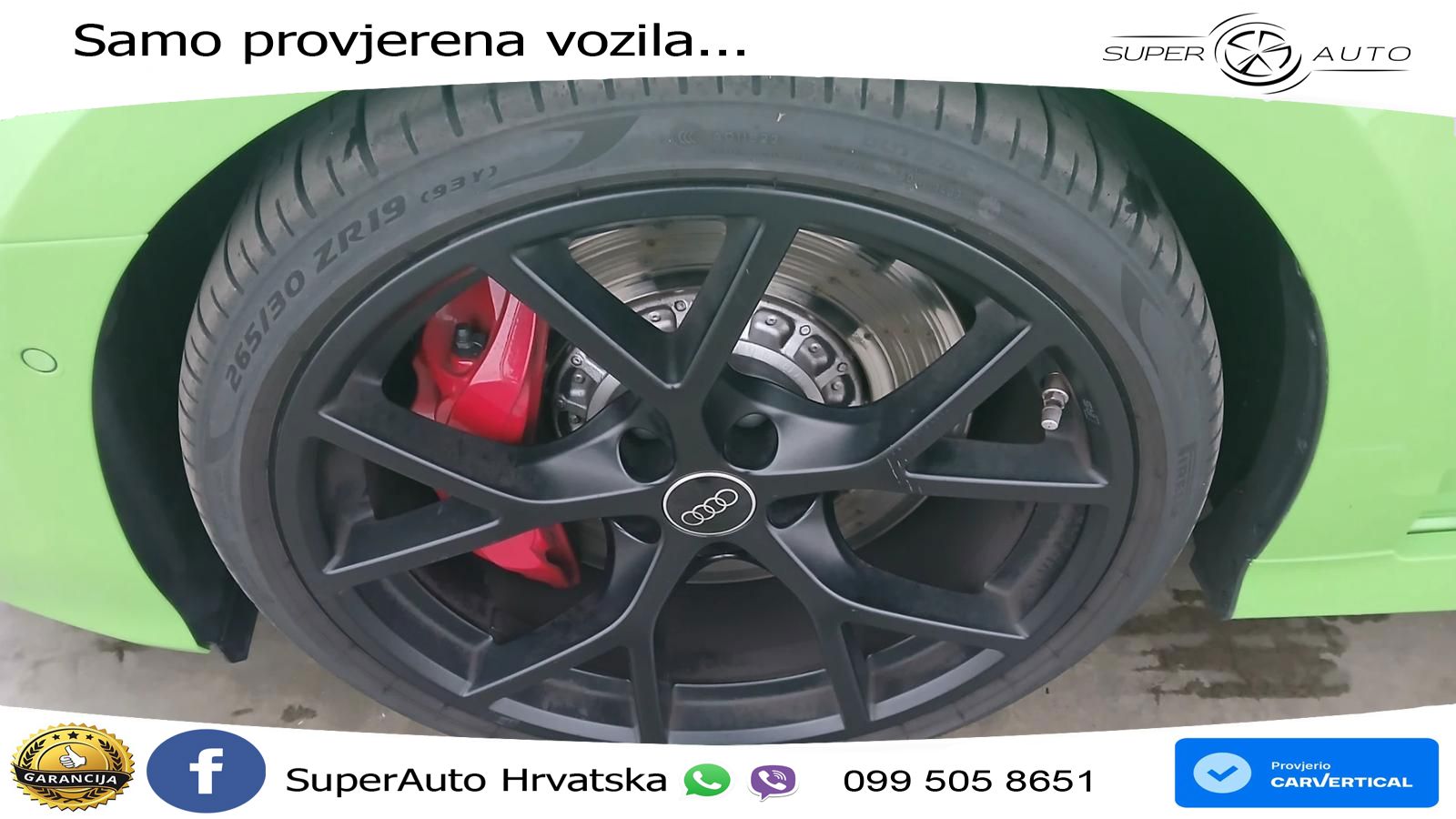 Audi RS3 Sedan 2.5 TFSI (400 KS) quattro S tronic LED+GR SJED+ACC
