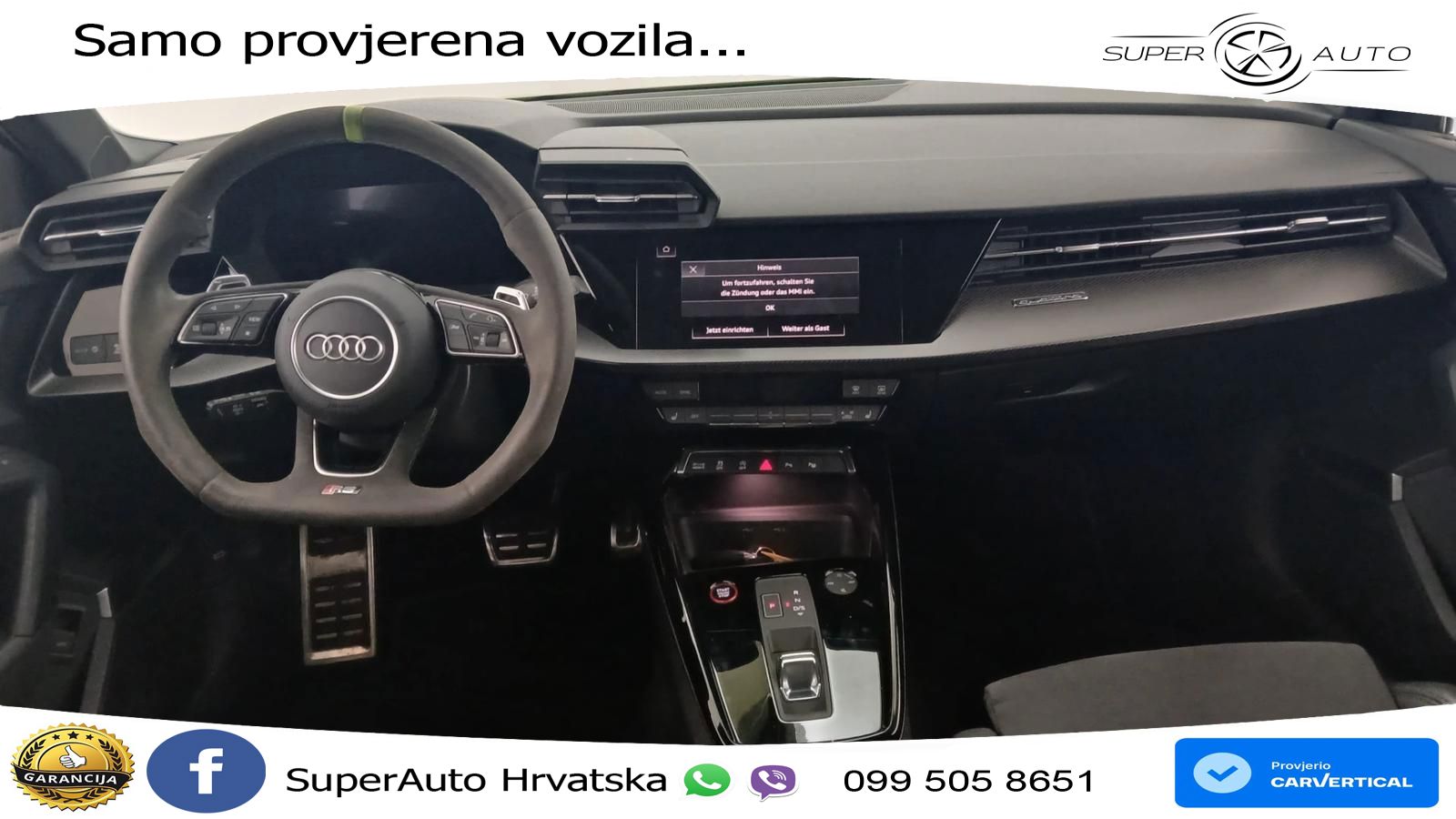 Audi RS3 Sedan 2.5 TFSI (400 KS) quattro S tronic LED+GR SJED+ACC