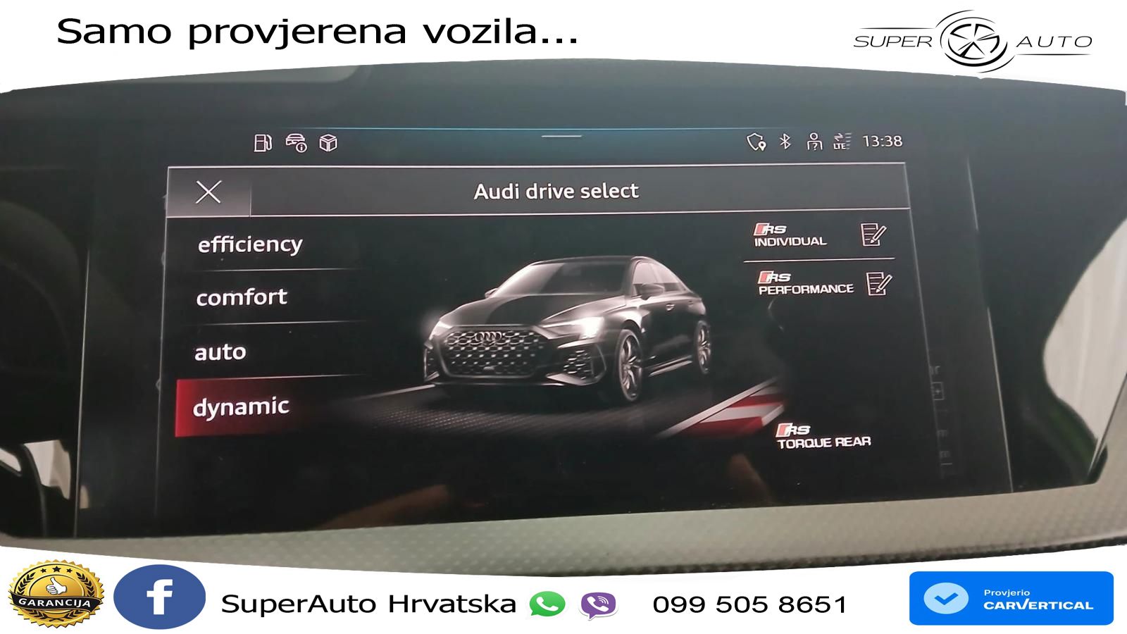 Audi RS3 Sedan 2.5 TFSI (400 KS) quattro S tronic LED+GR SJED+ACC