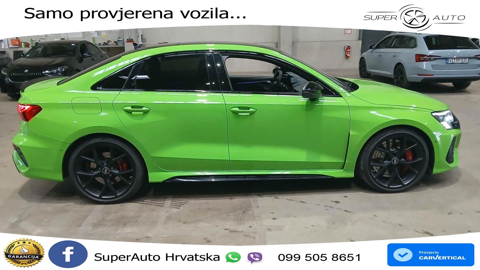 Audi RS3 Sedan 2.5 TFSI (400 KS) quattro S tronic LED+GR SJED+ACC