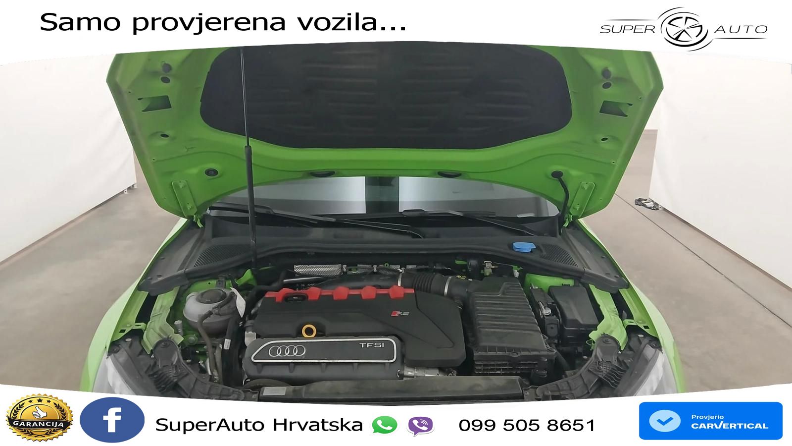 Audi RS3 Sedan 2.5 TFSI (400 KS) quattro S tronic LED+GR SJED+ACC