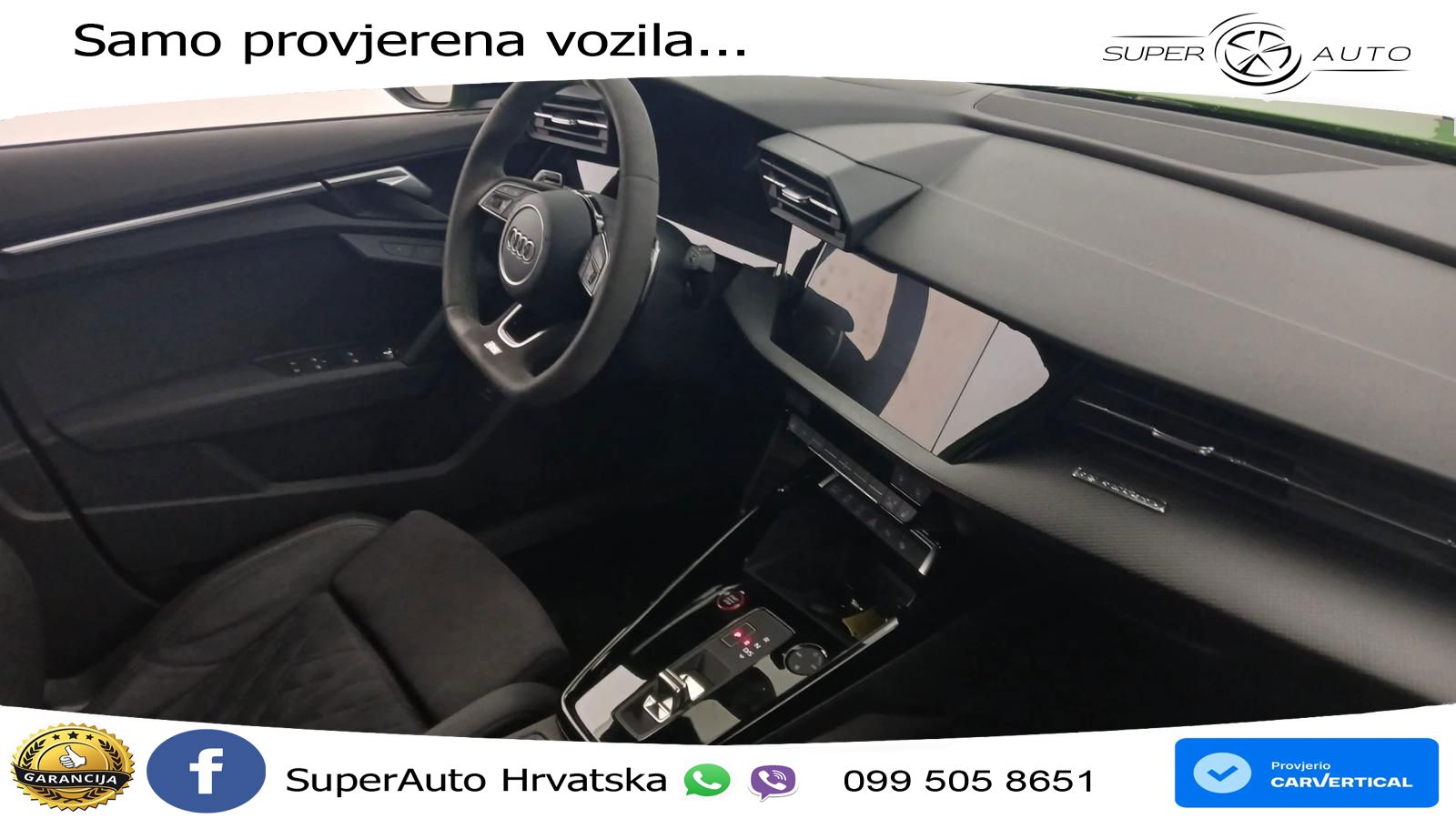Audi RS3 Sedan 2.5 TFSI (400 KS) quattro S tronic LED+GR SJED+ACC