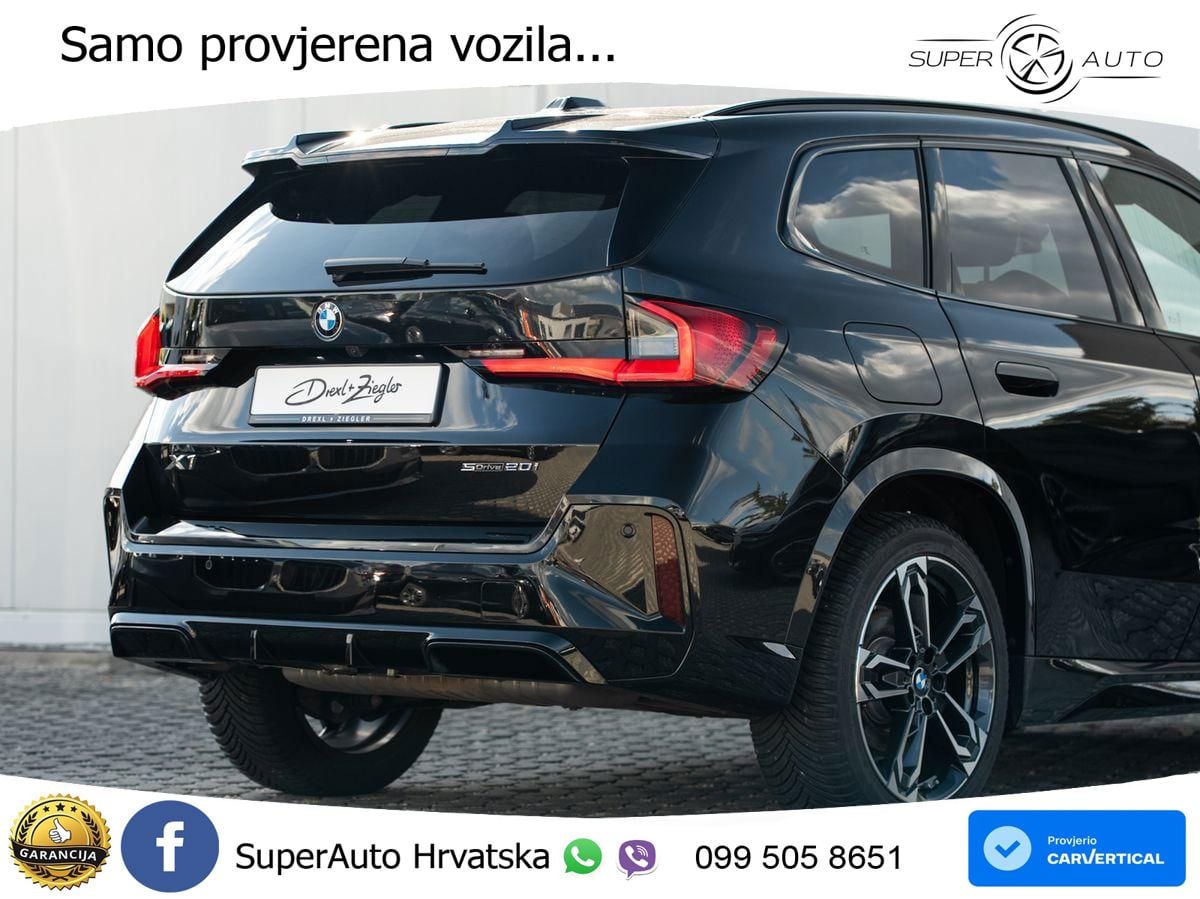 BMW X1 20i (170 KS) sDrive Steptronic M Sport ACC+HEAD+GR SJED+360+PANO