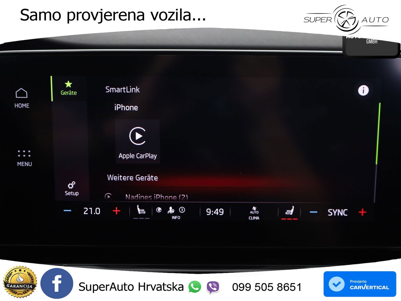 Škoda Octavia Combi RS 2.0 TSI (245 KS) DSG LED+GR SJED+ACC