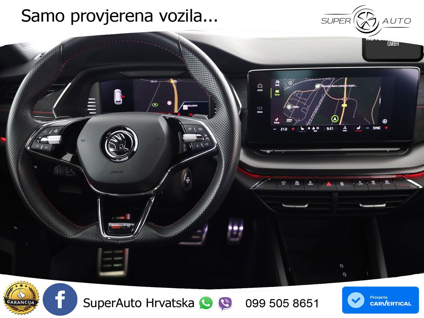 Škoda Octavia Combi RS 2.0 TSI (245 KS) DSG LED+GR SJED+ACC
