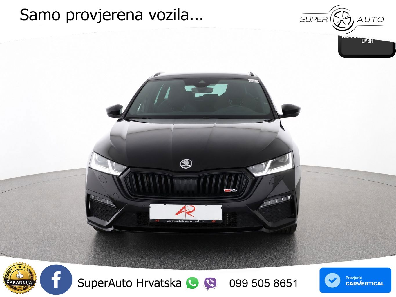 Škoda Octavia Combi RS 2.0 TSI (245 KS) DSG LED+GR SJED+ACC