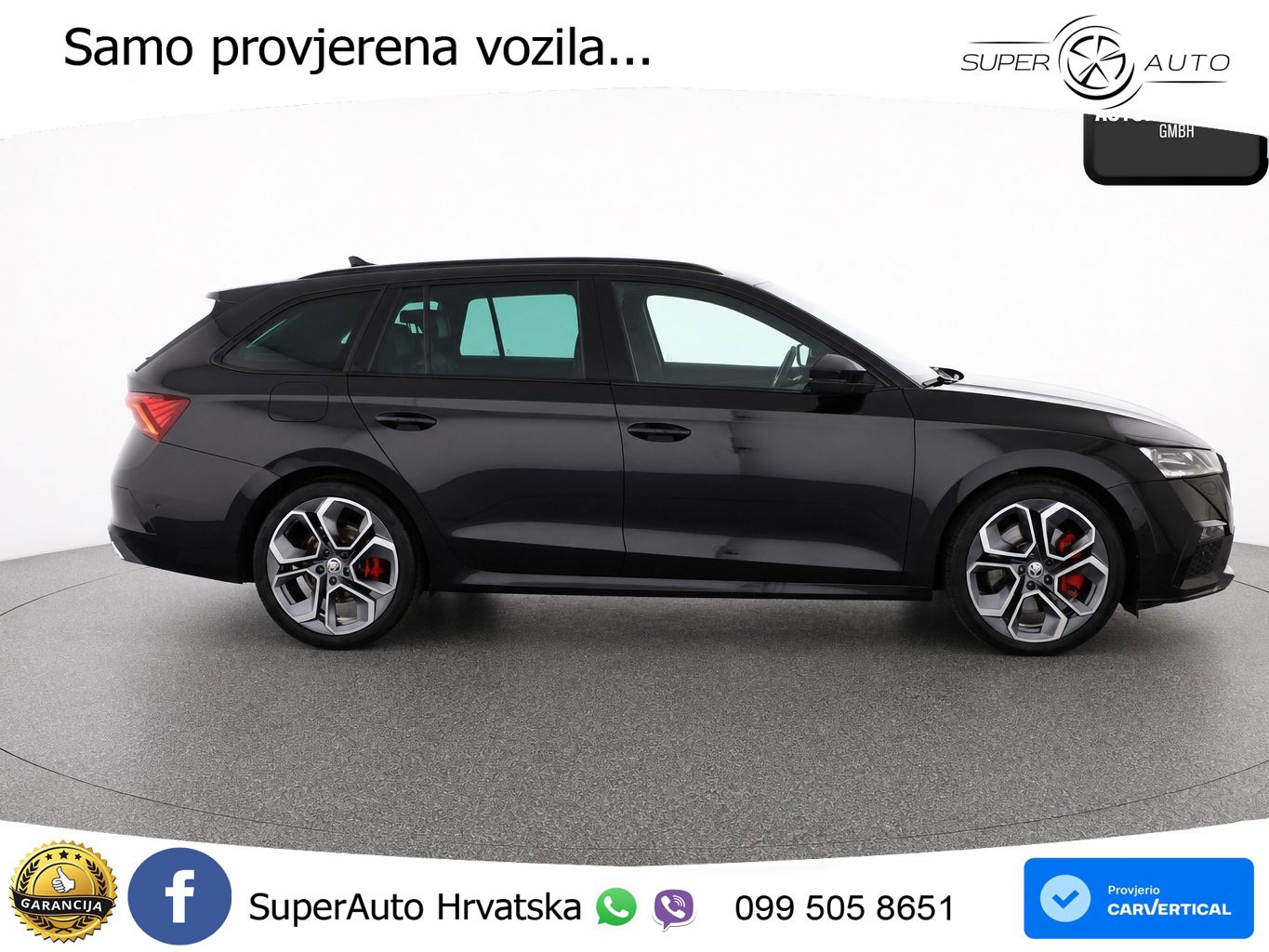 Škoda Octavia Combi RS 2.0 TSI (245 KS) DSG LED+GR SJED+ACC