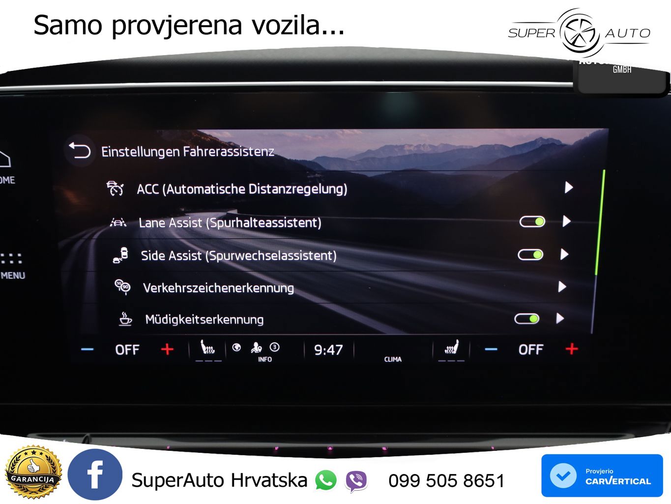 Škoda Octavia Combi RS 2.0 TSI (245 KS) DSG LED+GR SJED+ACC