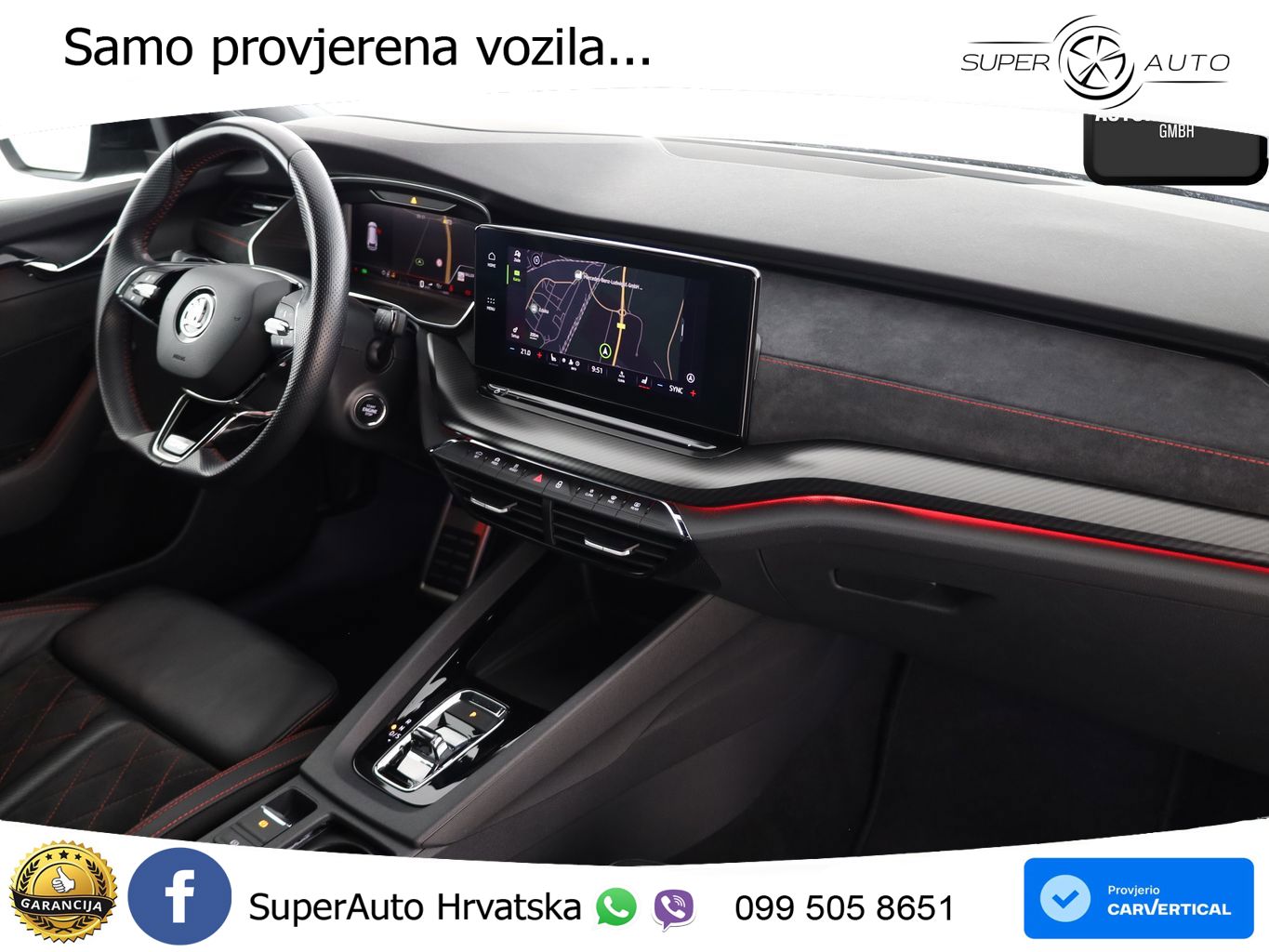 Škoda Octavia Combi RS 2.0 TSI (245 KS) DSG LED+GR SJED+ACC