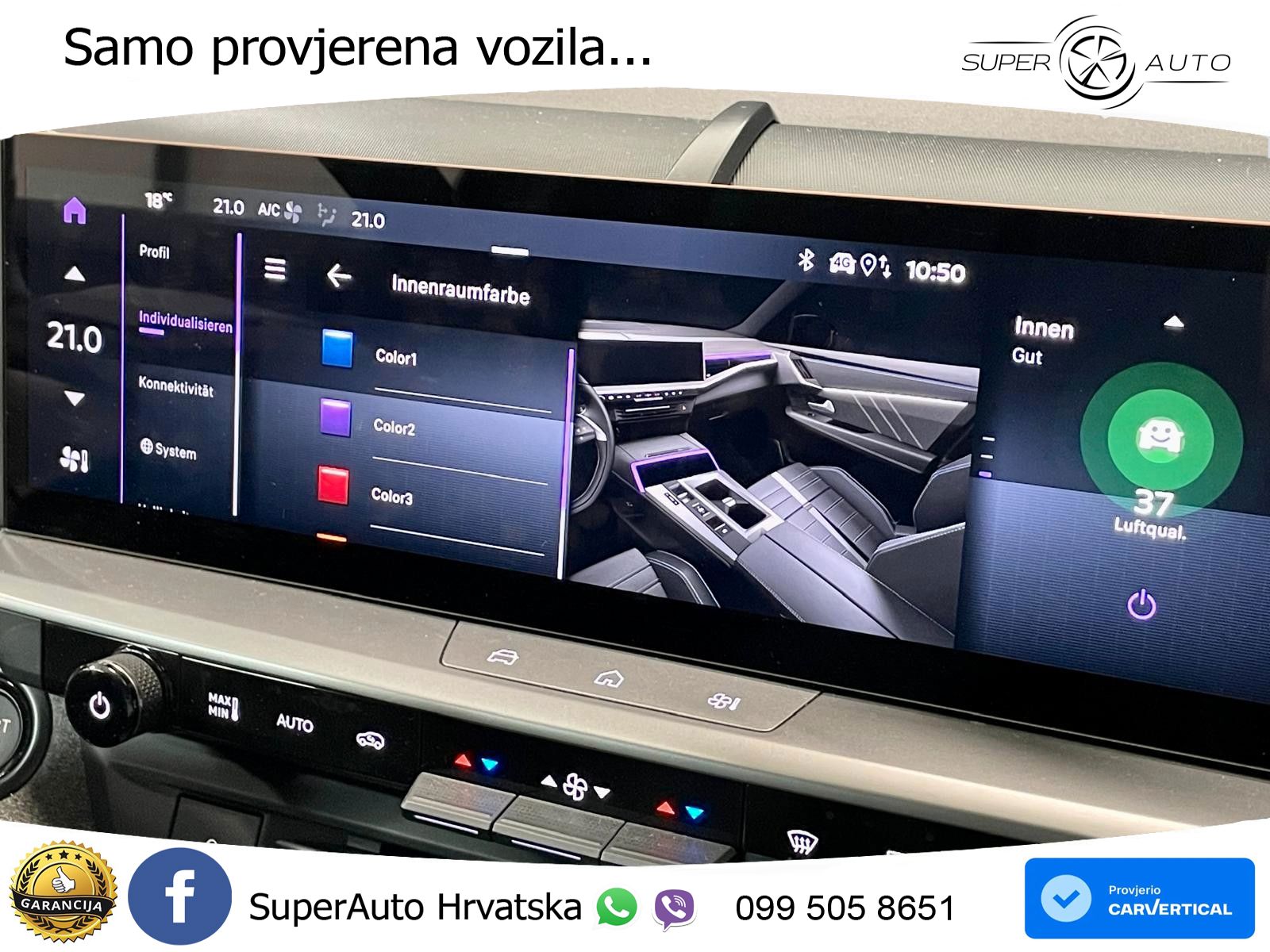Opel Grandland 1.2 Turbo (145 KS) Hybrid eDCT GS LED+GR SJED+ACC
