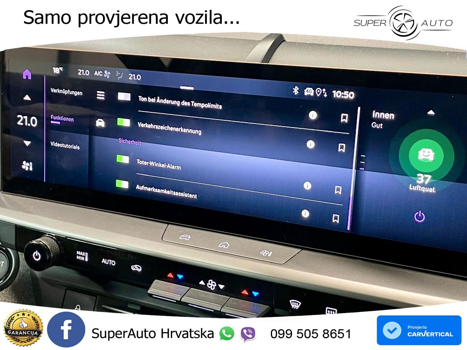 Opel Grandland 1.2 Turbo (145 KS) Hybrid eDCT GS LED+GR SJED+ACC