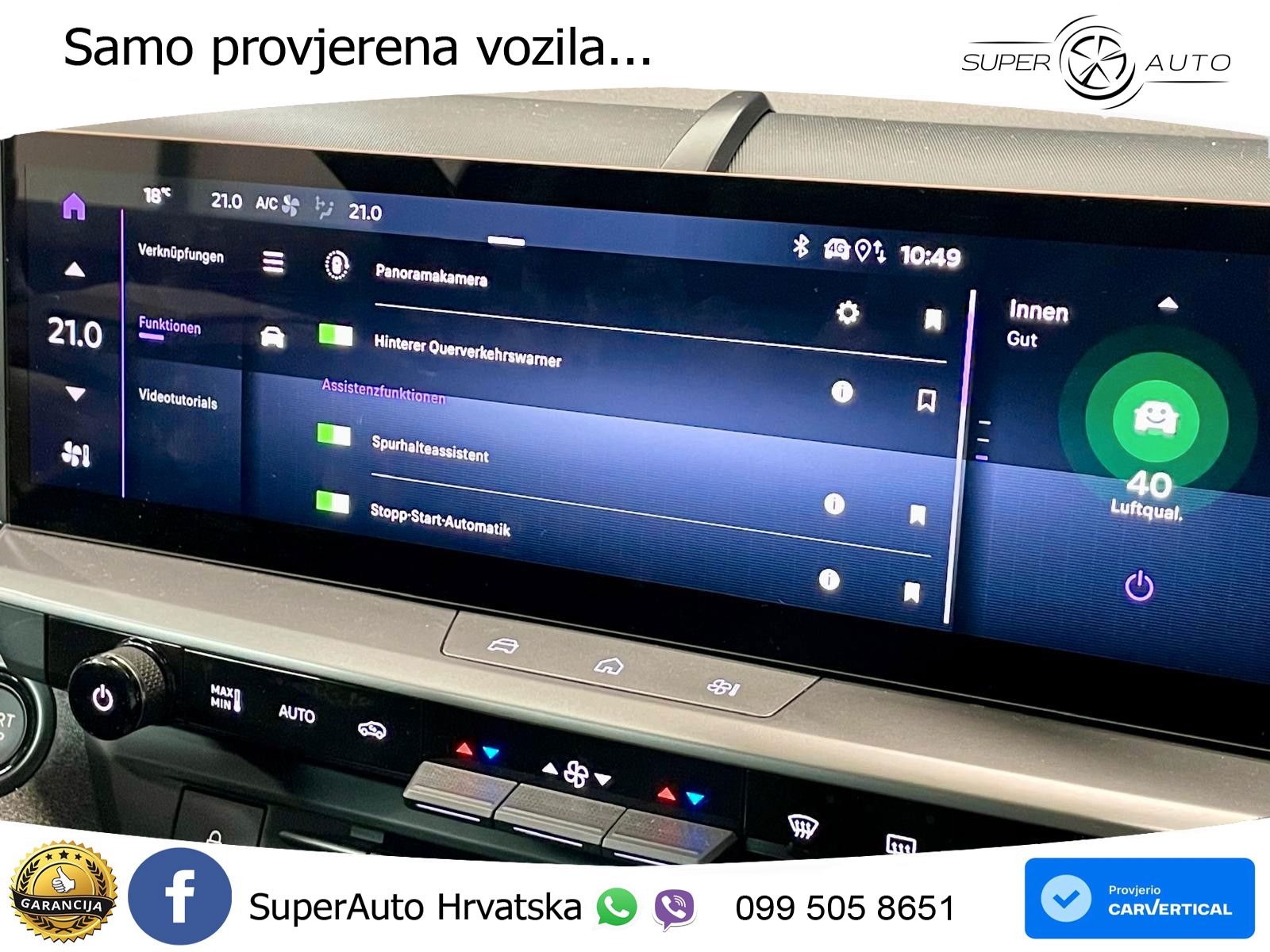 Opel Grandland 1.2 Turbo (145 KS) Hybrid eDCT GS LED+GR SJED+ACC