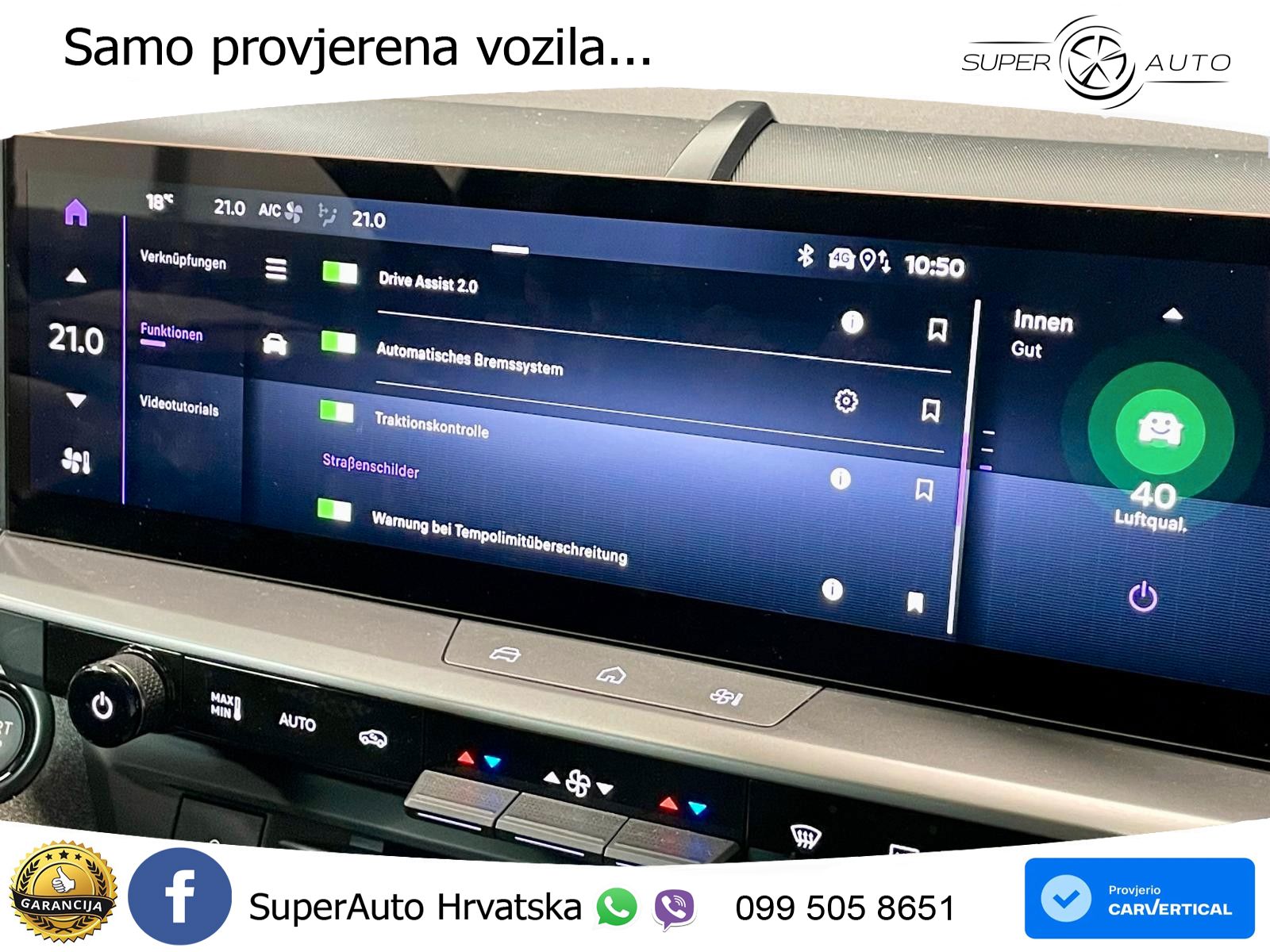 Opel Grandland 1.2 Turbo (145 KS) Hybrid eDCT GS LED+GR SJED+ACC