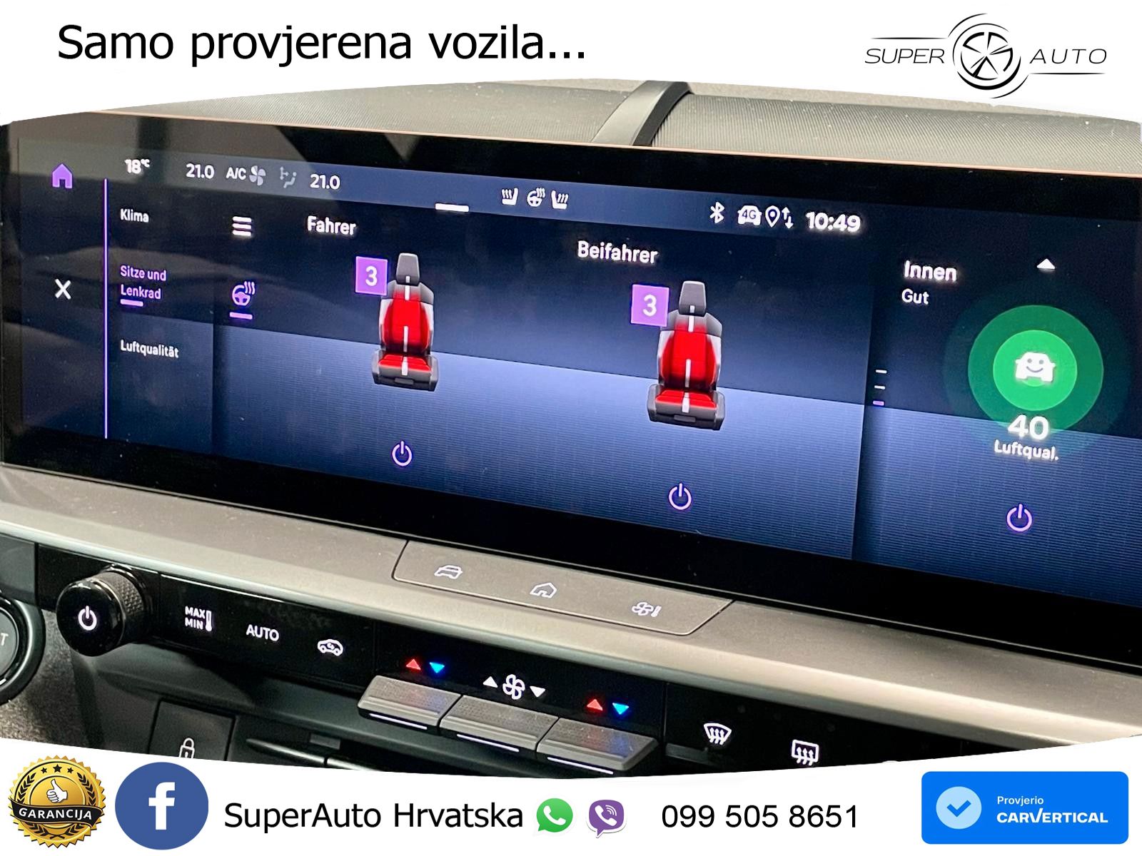 Opel Grandland 1.2 Turbo (145 KS) Hybrid eDCT GS LED+GR SJED+ACC