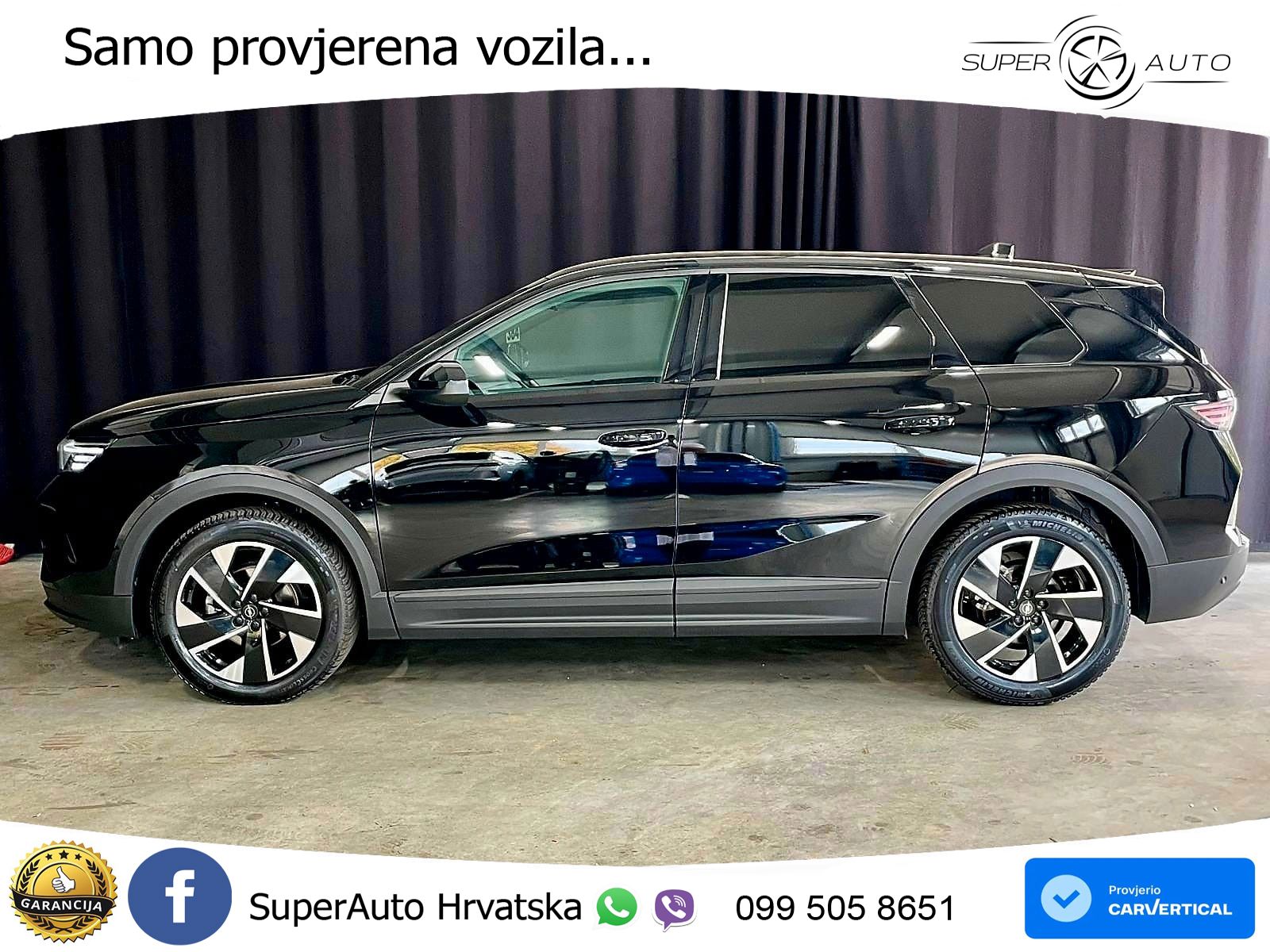 Opel Grandland 1.2 Turbo (145 KS) Hybrid eDCT GS LED+GR SJED+ACC