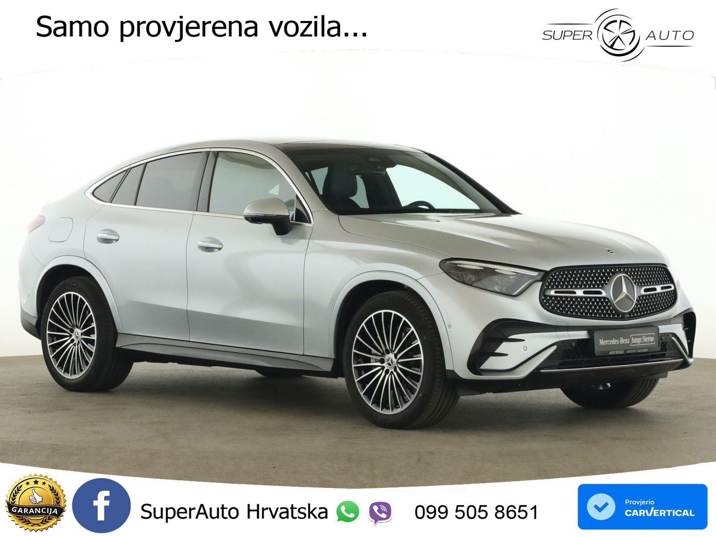 Mercedes GLC Coupe 220d (197 KS) 4MATIC 9G-TRONIC AMG ACC+GR SJED+360+PANO