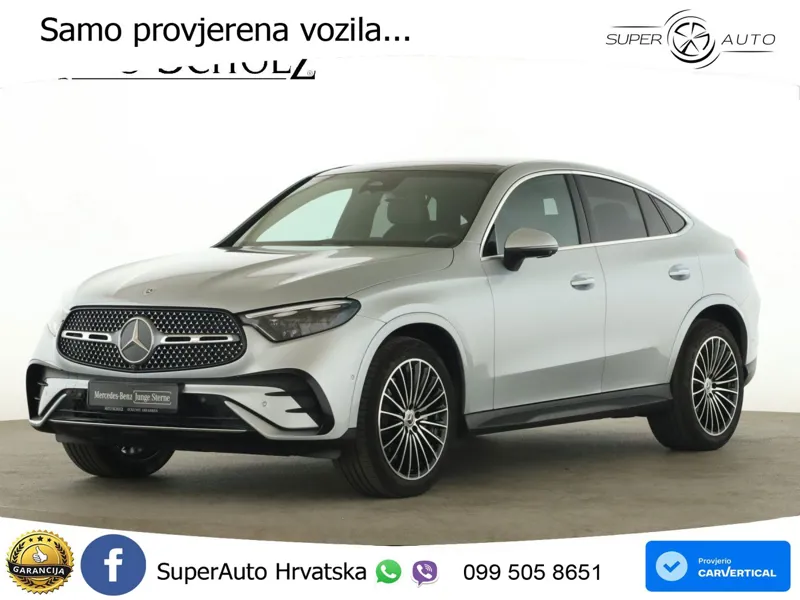 Mercedes GLC Coupe 220d (197 KS) 4MATIC 9G-TRONIC AMG ACC+GR SJED+360+PANO