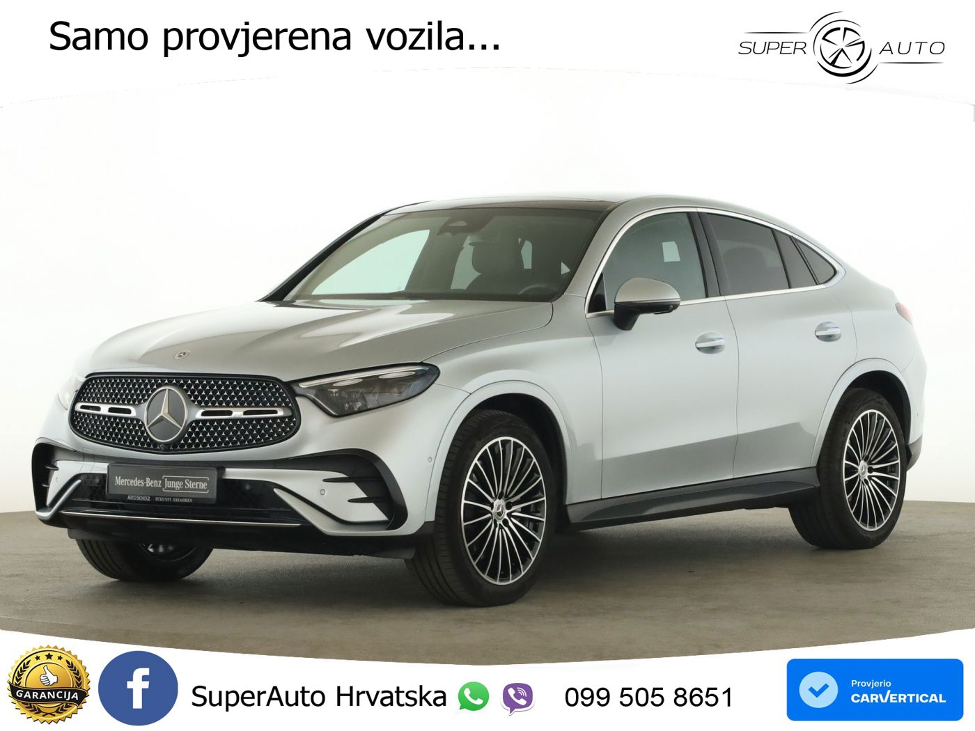 Mercedes GLC Coupe 220d (197 KS) 4MATIC 9G-TRONIC AMG ACC+GR SJED+360+PANO