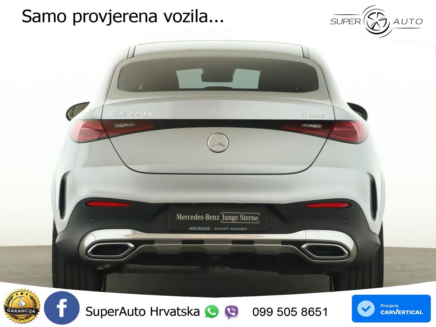 Mercedes GLC Coupe 220d (197 KS) 4MATIC 9G-TRONIC AMG ACC+GR SJED+360+PANO