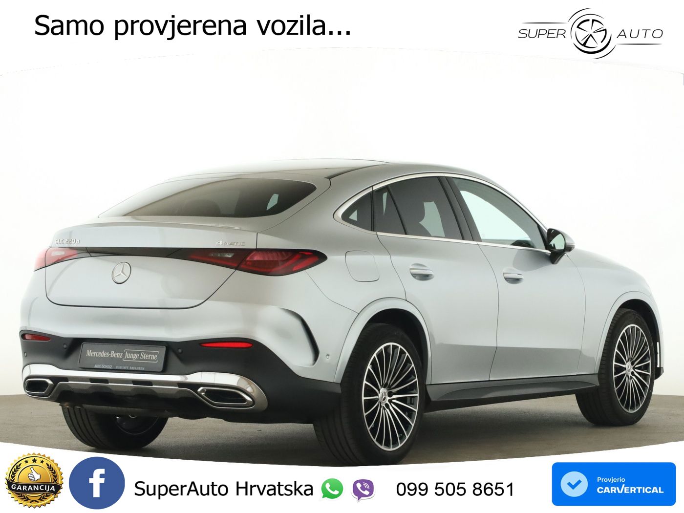 Mercedes GLC Coupe 220d (197 KS) 4MATIC 9G-TRONIC AMG ACC+GR SJED+360+PANO