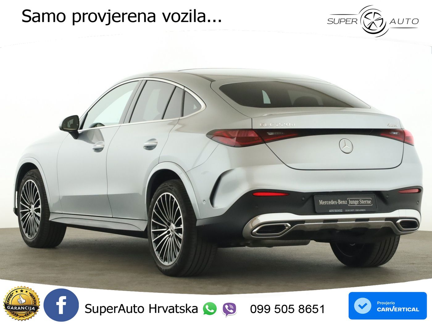 Mercedes GLC Coupe 220d (197 KS) 4MATIC 9G-TRONIC AMG ACC+GR SJED+360+PANO