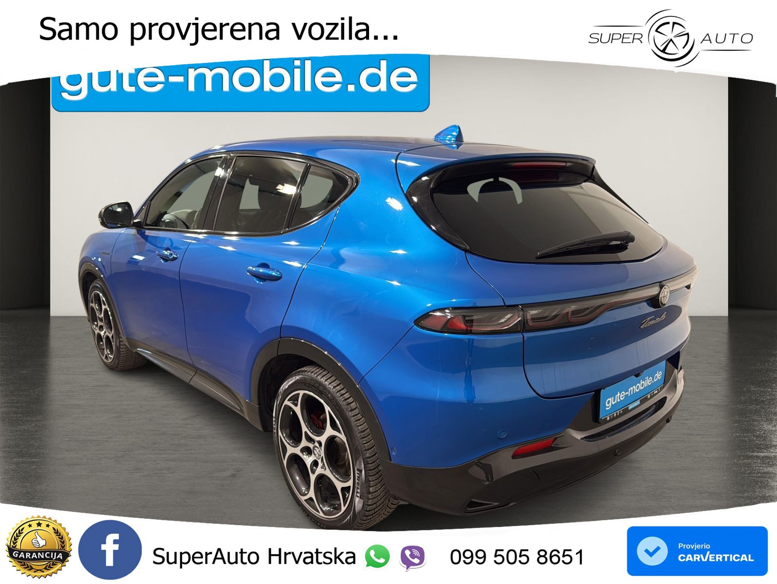 Alfa Romeo Tonale 1.5 VGT (160 KS) 48V-Hybrid TCT LED+GR SJED+ACC