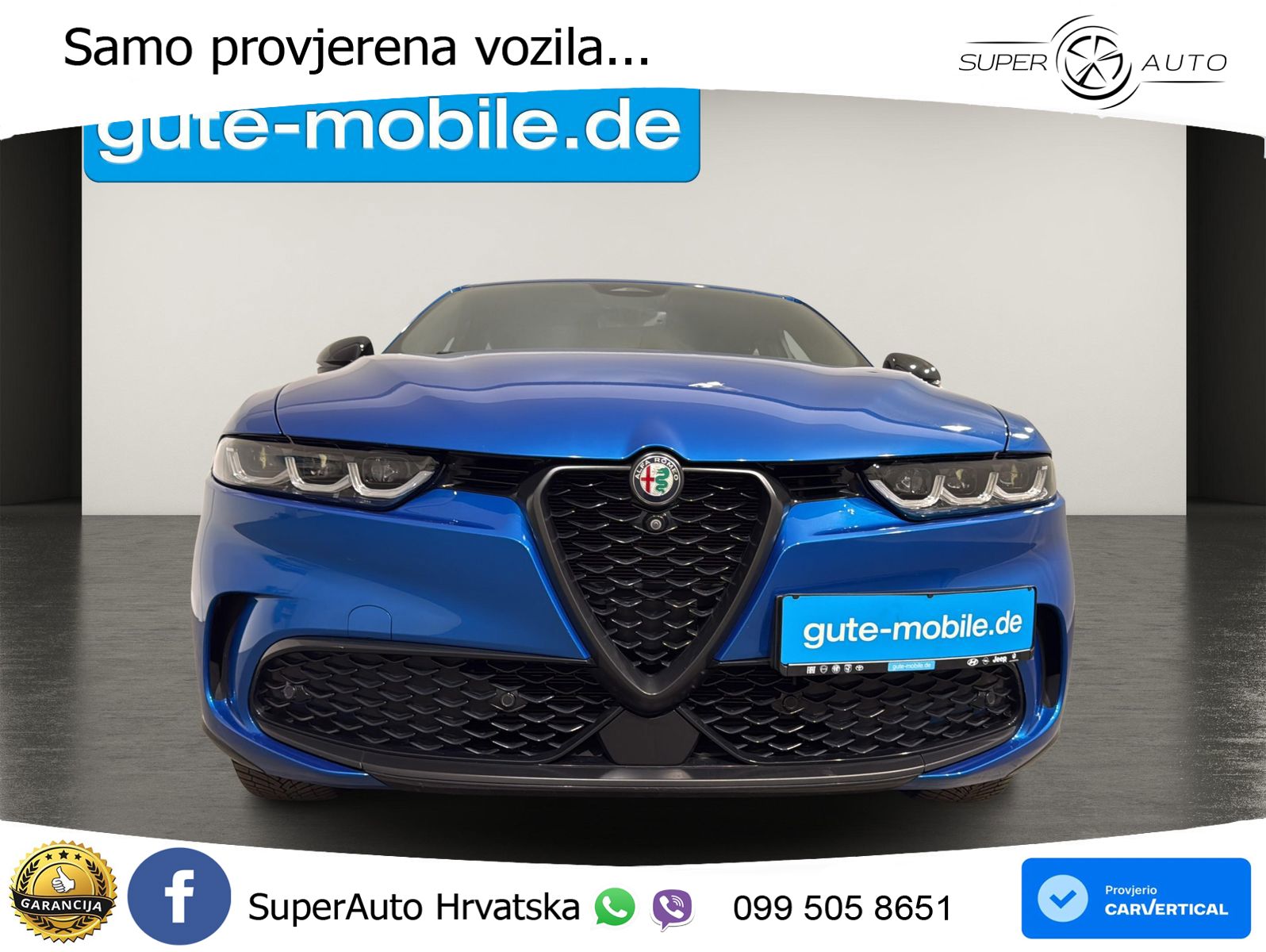 Alfa Romeo Tonale 1.5 VGT (160 KS) 48V-Hybrid TCT LED+GR SJED+ACC