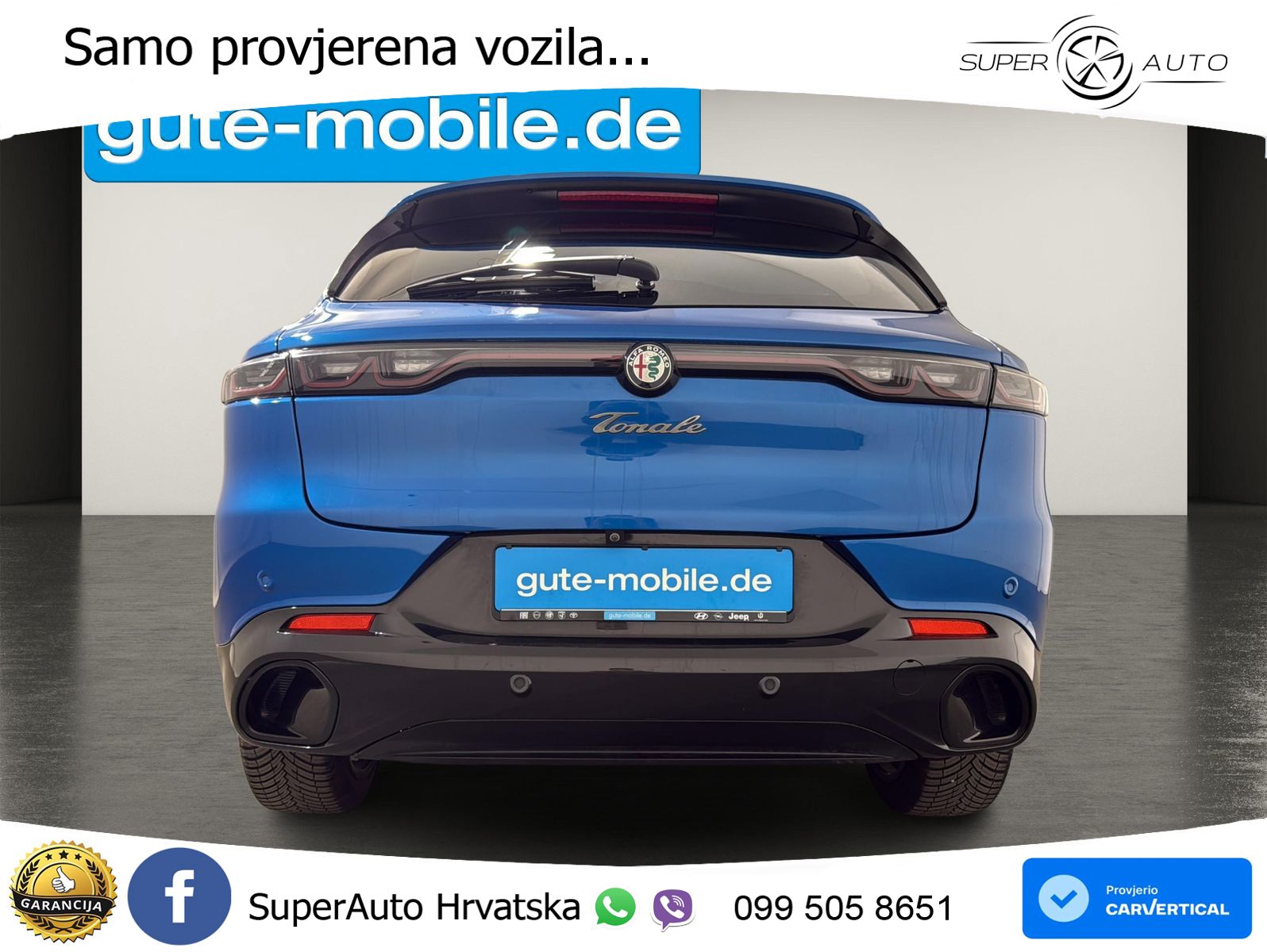 Alfa Romeo Tonale 1.5 VGT (160 KS) 48V-Hybrid TCT LED+GR SJED+ACC