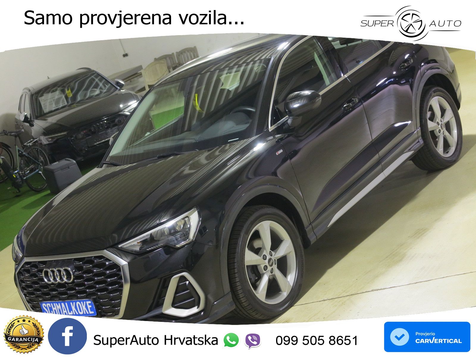 Audi Q3 Sportback 35 TDI (150 KS) quattro S tronic S line LED+GR SJED+ACC