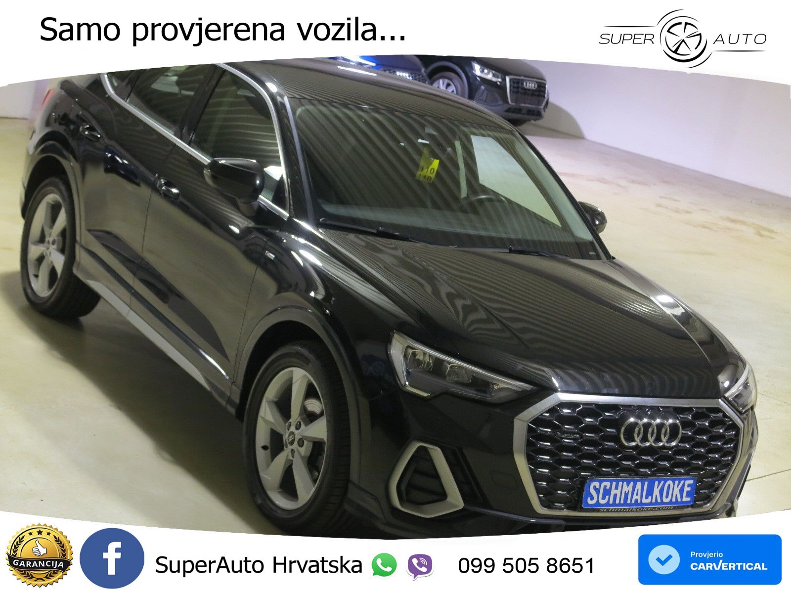 Audi Q3 Sportback 35 TDI (150 KS) quattro S tronic S line LED+GR SJED+ACC