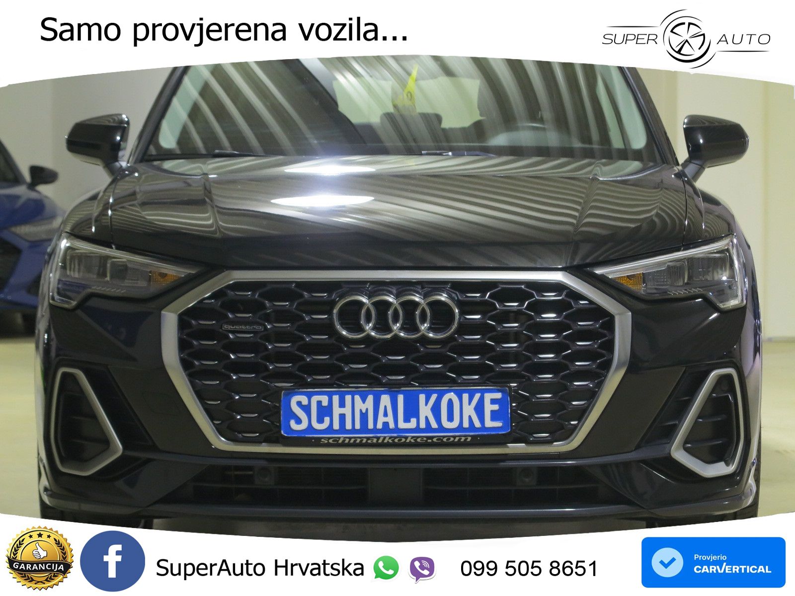 Audi Q3 Sportback 35 TDI (150 KS) quattro S tronic S line LED+GR SJED+ACC