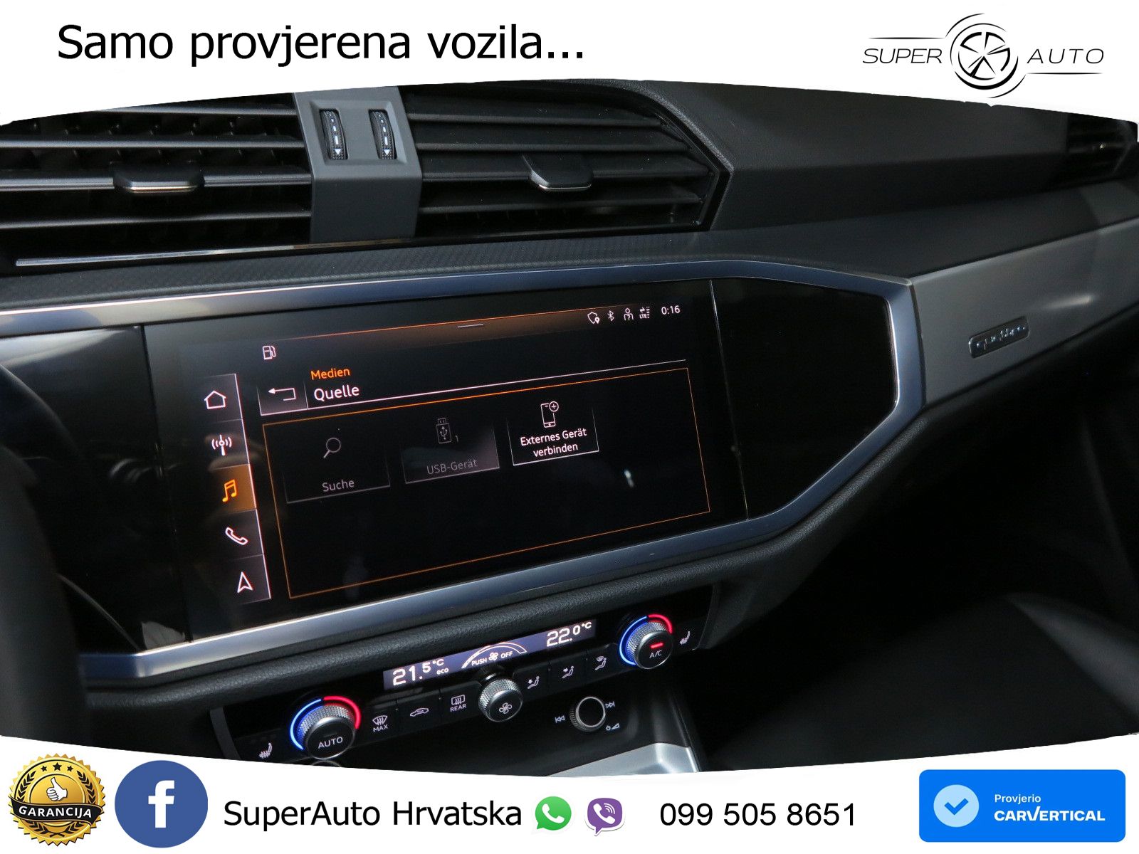 Audi Q3 Sportback 35 TDI (150 KS) quattro S tronic S line LED+GR SJED+ACC
