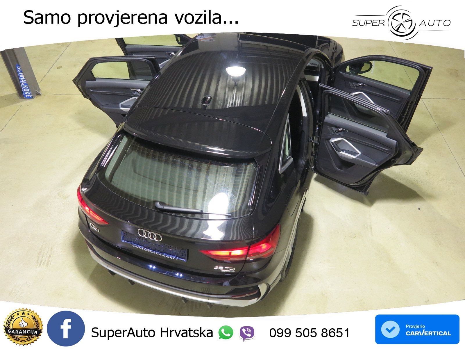Audi Q3 Sportback 35 TDI (150 KS) quattro S tronic S line LED+GR SJED+ACC