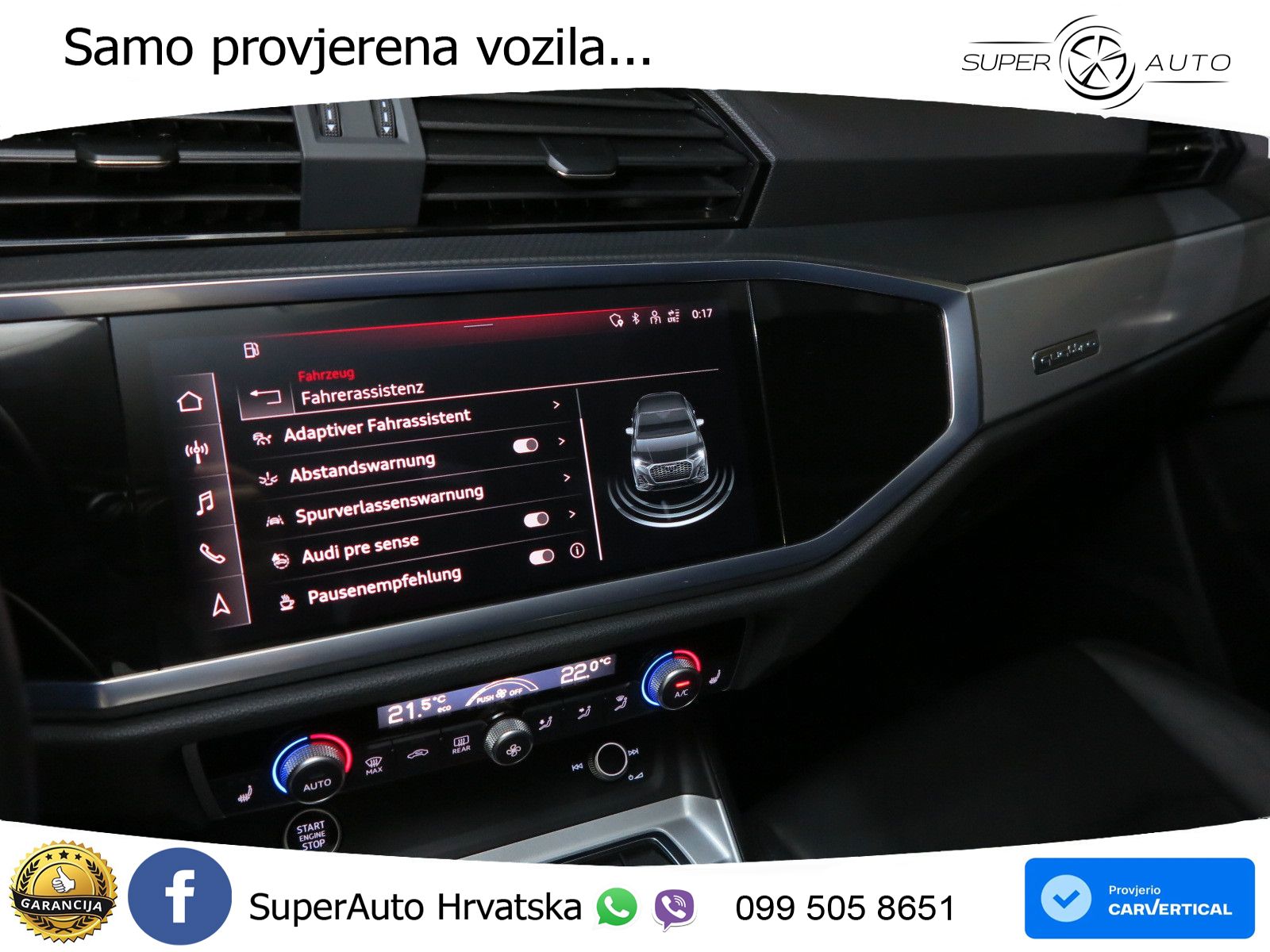 Audi Q3 Sportback 35 TDI (150 KS) quattro S tronic S line LED+GR SJED+ACC